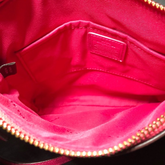 Coach Leather Pink Crossbody - Picture 7 of 8